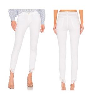 Frame Denim Le High Skinny in Blanc